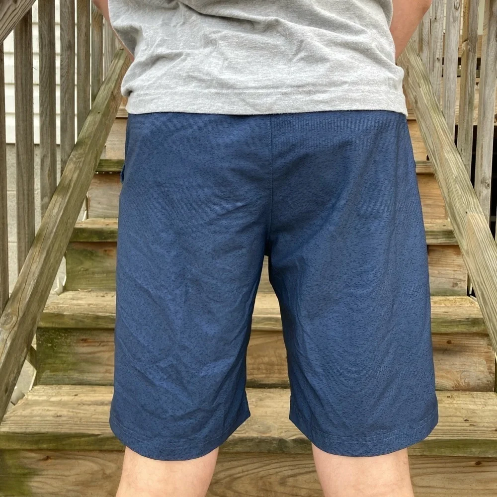 Pebble Beach Blue Lightweight‎ Golf Shorts (Size 34)